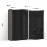 DRESSING LEX 261-218-66 B GRI/CZP